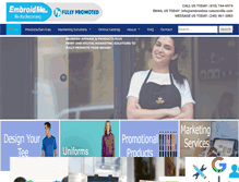 Tablet Screenshot of embroidme-catonsville.com